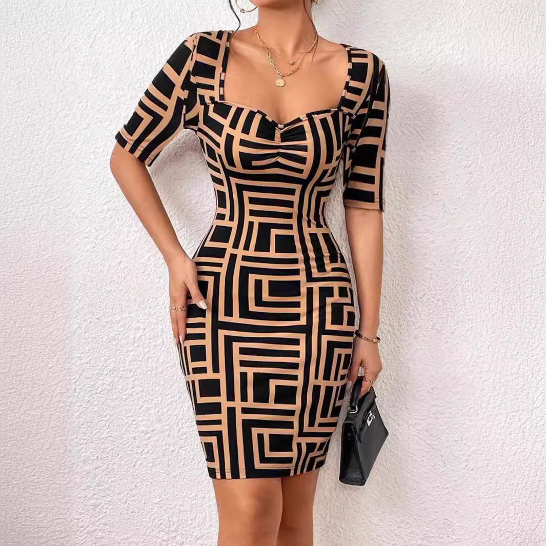 Square Collar Dress – Elegant. Feminine. Timeless.